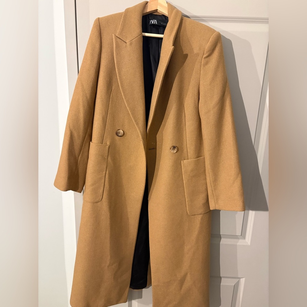 Zara Camel Trench Coat
